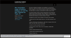 Desktop Screenshot of leadershipintellect.wordpress.com