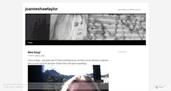 Desktop Screenshot of joanneshawtaylor.wordpress.com