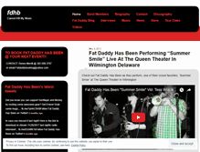 Tablet Screenshot of fatdaddyhasbeen.wordpress.com