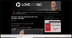 Desktop Screenshot of lovesaysgo.wordpress.com
