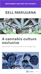 Mobile Screenshot of cannabisculture.wordpress.com