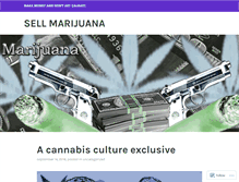 Tablet Screenshot of cannabisculture.wordpress.com