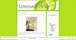 Desktop Screenshot of limonadacida.wordpress.com