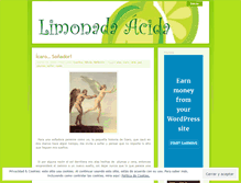 Tablet Screenshot of limonadacida.wordpress.com