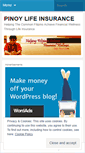 Mobile Screenshot of pinoyinsurance.wordpress.com