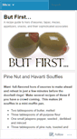 Mobile Screenshot of butfirst.wordpress.com