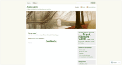 Desktop Screenshot of ambiarte.wordpress.com