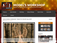 Tablet Screenshot of modelsworkshop.wordpress.com