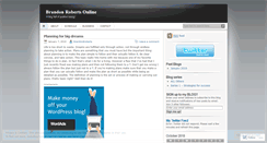 Desktop Screenshot of brandondroberts.wordpress.com