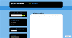 Desktop Screenshot of climanaturaleza2.wordpress.com