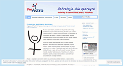 Desktop Screenshot of proastro.wordpress.com