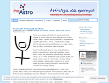 Tablet Screenshot of proastro.wordpress.com