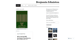 Desktop Screenshot of benjaminedmiston.wordpress.com