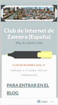 Mobile Screenshot of clubdeinternet.wordpress.com