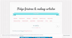 Desktop Screenshot of fragafrisoren.wordpress.com