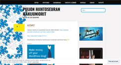 Desktop Screenshot of makikoulu.wordpress.com