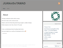 Tablet Screenshot of juanotsotamad.wordpress.com