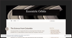 Desktop Screenshot of orbitaleccentricity.wordpress.com