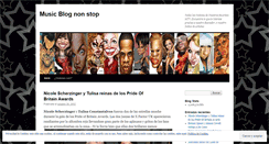 Desktop Screenshot of estrellasdelpop.wordpress.com