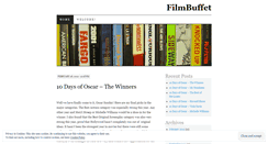 Desktop Screenshot of filmbuffet.wordpress.com