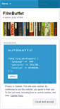 Mobile Screenshot of filmbuffet.wordpress.com