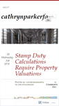 Mobile Screenshot of cathrynparkerfq.wordpress.com