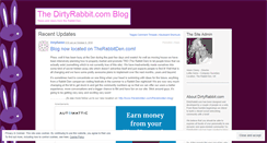 Desktop Screenshot of dirtyrabbitcom.wordpress.com