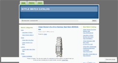 Desktop Screenshot of istylewatch.wordpress.com