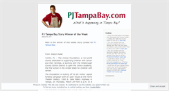 Desktop Screenshot of pjtampabay.wordpress.com