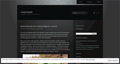 Desktop Screenshot of lineaexpress.wordpress.com