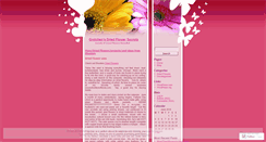 Desktop Screenshot of flowersdried.wordpress.com