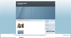 Desktop Screenshot of ministudios.wordpress.com