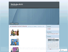Tablet Screenshot of ministudios.wordpress.com
