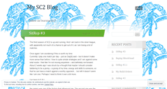 Desktop Screenshot of mylifeofsc2.wordpress.com