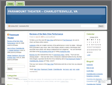 Tablet Screenshot of paramounttheater.wordpress.com