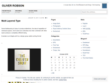 Tablet Screenshot of oliverrobson.wordpress.com