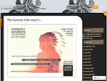 Tablet Screenshot of crumblelondon.wordpress.com