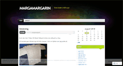 Desktop Screenshot of margamargarin.wordpress.com