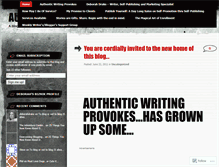Tablet Screenshot of deborahdrake.wordpress.com