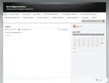 Tablet Screenshot of investigacion2ucc.wordpress.com