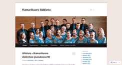 Desktop Screenshot of addictio.wordpress.com