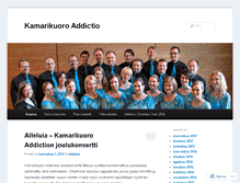 Tablet Screenshot of addictio.wordpress.com