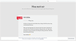 Desktop Screenshot of hoamoino.wordpress.com