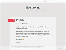 Tablet Screenshot of hoamoino.wordpress.com