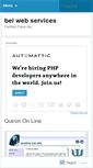 Mobile Screenshot of beiweb.wordpress.com