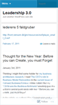 Mobile Screenshot of leadership30.wordpress.com