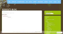 Desktop Screenshot of kiddoz.wordpress.com