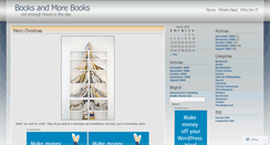 Desktop Screenshot of booksandmorebooks.wordpress.com
