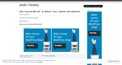 Desktop Screenshot of jmtresearch.wordpress.com