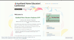 Desktop Screenshot of aheconference.wordpress.com